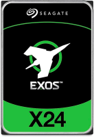 Жесткий диск Seagate Exos X24 HDD 3.5" SATA 24Tb, 7200 rpm, 512Mb buffer, 512e/4Kn, CMR, ST24000NM002H, 1 year (восстановленные)