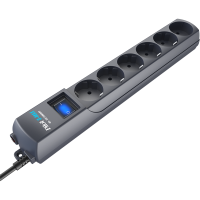 Сетевой фильтр ZIS Company PILOT S-max, 6 розеток, 5 метров