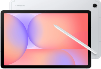 Планшет Samsung Galaxy Tab S10 Lite BSM-X400 1380 (2.4) 8C RAM8Gb ROM256Gb 10.9" TFT 2112x1320 Android 15 серебристый 8Mpix 5Mpix BT WiFi microSD 2Tb 10090mAh