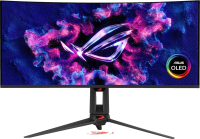 Монитор Asus 34" ROG Swift PG34WCDN черный QD OLED LED 21:9 HDMI матовая HAS Piv 1300cd 178гр/178гр 3440x1440 360Hz DP 2K USB 8.3кг