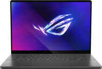 Ноутбук Asus ROG Zephyrus G16 GU605CM-QR111 Core Ultra 7 255H 32Gb SSD1Tb NVIDIA GeForce RTX 5060 8Gb 16" OLED 2.5K (2560x1600) без ОС grey WiFi BT Cam Bag (90NR0M21-M005A0)