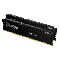 Оперативная память Kingston 32GB 5600MT/s DDR5 CL40 DIMM kit (2x16GB) FURY Beast Black XMP