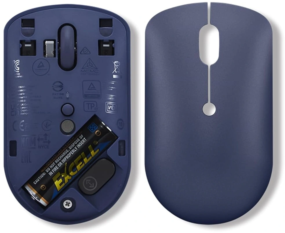 Мышь Lenovo 540 USB-C Wireless Compact темно-синий оптическая 2400dpi беспров. BT/Radio USB (GY51D20871) Мышь Lenovo 540 USB-C Wireless Compact темно-синий оптическая 2400dpi беспров. BT/Radio USB (GY51D20871)