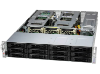 Сервер Supermicro SYS-621C-TN12R/ 2x4410Y/ 4x64Gb/ 1x1,92Tb NVMe/ 2x10Gb SFP+/ SFT-DCMS-SINGLE/ 4th config