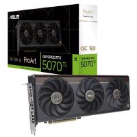 Видеокарта ASUS RTX5070Ti PROART OC 16GB GDDR7 256bit Type-C(DP) 2xDP HDMI 3FAN RTL (PROART-RTX5070TI-O16G)