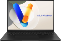 Ноутбук ASUS Vivobook S16 S5606CA-RI075 Core Ultra 7 Processor 255H 2.0 GHz /LPDDR5X 16GB 1TB/PCIE G4 SSD/Intel Arc /16.0" OLED WQXGA+ BEND GLARE ,400NITS(HDR)(120HZ) Without OS 1.30 kg Neutral Black
