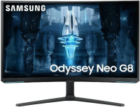 Монитор Samsung 32" Odyssey Neo G8 S32BG850NMXUE белый VA LED 1ms 16:9 HDMI полуматовая HAS Piv 350cd 178гр/178гр 3840x2160 240Hz DP 4K USB 8.9кг