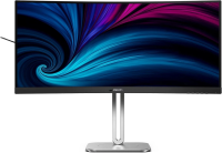 Монитор Philips 34" Evnia 34B2U5900C черный VA LED 2ms 21:9 HDMI M/M матовая HAS 3000:1 300cd 178гр/178гр 5120x2160 120Hz DP 4K USB 10.68кг