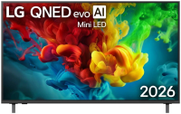 Телевизор LED LG 55" 55QNED83B6A.ARUG черный титан 4K Ultra HD 120Hz DVB-T DVB-T2 DVB-C DVB-S DVB-S2 USB WiFi Smart TV (RUS)