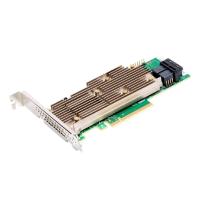 RAID-контроллер Broadcom 9460-8i SGL (05-50011-02) PCIe 3.1 x8 LP, SAS/SATA/NVMe, RAID 0,1,5,6,10,50,60, 8port(2 * int SFF8643), 2GB Cache, 3508ROC