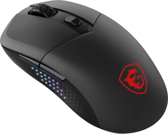 Мышь MSI VERSA 300 ELITE W черный оптическая 26000dpi беспров. BT USB2.0 6but (S12-4301290-CLA) Мышь MSI VERSA 300 ELITE W черный оптическая 26000dpi беспров. BT USB2.0 6but (S12-4301290-CLA)