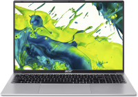 Ноутбук Acer Aspire Lite 16 AL16-54P-763P Intel Core i7-1355U/16Gb (soldered D5)/SSD512Gb/UMA/16"/IPS/WUXGA/1920x1200/60Hz/NoOS/RJ-45/Silver/1.6kg