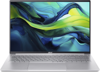 Ноутбук Acer Swift Lite 16 SFL16-51M-785G Intel Core Ultra 7 155U/16Gb/SSD1Tb/16"/IPS/WUXGA/1920x1200/60Hz/NoOS/Silver (NX.D3VCD.002)