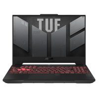 Ноутбук ASUS TUF Gaming A17 FA707NUG AMD Ryzen 7 7445HS/16Gb (D5)/SSD512Gb/RTX4050 6Gb (115W)/17.3"/IPS/FHD/1920x1080/144Hz/NoOS/RJ-45/Mecha Gray/2.6kg