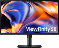 Монитор Samsung 27" ViewFinity S27H802EFA черный IPS 5ms 16:9 HDMI матовая HAS Piv 1000:1 350cd 178гр/178гр 5120x2880 60Hz DP 5K USB 5.4кг