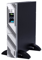 Источник бесперебойного питания Powercom Smart-UPS SMART RT, Line-Interactive, 1500VA/1350W, Rack/Tower, 8*IEC320-C13 (8 batt), Serial+USB, SNMP Slot, подкл. доп. Батарей (1157679) (незначительное повреждение коробки)