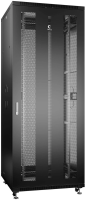 Шкаф серверный Cabeus (ND-05C-47U80/100-BK) напольный 47U 800x1000мм пер.дв.перфор. задн.дв.перфор. 800кг черный 900мм IP20