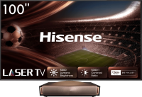 Телевизор QLED Hisense 100" 100L9QD угольно-серый 4K Ultra HD 120Hz DVB-T DVB-T2 DVB-C DVB-S DVB-S2 USB WiFi Smart TV