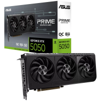 Видеокарта ASUS RTX5050 PRIME OC 8GB GDDR6 128bit 3xDP HDMI 3FAN RTL (PRIME-RTX5050-O8G)