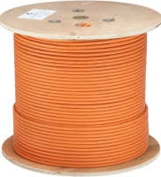 Кабель информационный Cabeus SFTP-4P-CAT.6-SOLID-LSZH кат.6 SF/UTP 4 пары LSZH внутренний 305м оранжевый
