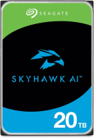 Жесткий диск Seagate 3.5" 20TB SkyHawk AI Surveillance ST20000VE003 SATA 6Gb/s, 7200rpm, 512MB, MTBF 2.5M