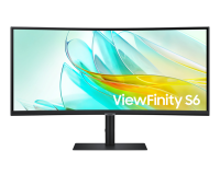 Монитор Samsung 34" ViewFinity S6 S34C650UAIXCI черный VA LED 5ms 21:9 M/M полуматовая 3000:1 350cd 178гр/178гр 3440x1440 100Hz DP Ultra WQHD USB 8кг