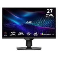 Монитор 27" MSI MAG 274QPF X30MV Black (Rapid VA, 2560x1440, HDMI+HDMI+DP, 0.5 ms, 178°/178°, 300 cd/m, 5000:1, 300Hz, Pivot)