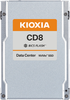 Ssd РЅР°РєРѕРїРёС‚РµР»СЊ KIOXIA Enterprise SSD 3840GB U.3 15mm (2,5" SFF) CD8-R, NVMe 1.4/PCIe 4.0 1x4, R7200/W3800MB/s, IOPS(R4K) 1250K/195K, MTTF 2,5M, 1DWPD/5Y (Read Intensive), 112-layer 3D-TLC (BiCS Flashв„ў)