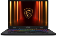 Ноутбук MSI Pulse A16 AI+ C3HWGKG-030XRU Ryzen AI 7 350 32Gb SSD1Tb NVIDIA GeForce RTX 5070 8Gb 16" IPS QHD+ (2560x1600) FreeDOS black WiFi BT Cam (9S7-15PK11-030)