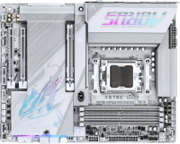 Материнская плата Gigabyte X870E A PRO X ICE Socket AM5 AMD X870E 4xDDR5 ATX AC`97 8ch(7.1) 5Gigabit RAID+HDMI