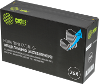 Картридж лазерный Cactus CS-CF226X-MPS CF226XX черный (12000стр.) для HP LJ M402d/M402n/M426dw/M426fdn/M426fdw Картридж лазерный Cactus CS-CF226X-MPS CF226XX черный (12000стр.) для HP LJ M402d/M402n/M426dw/M426fdn/M426fdw