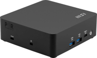 Неттоп MSI Cubi NUC AI 1UMG-064XRU Core Ultra 7 155H (1.4) 16Gb SSD1Tb Graphics CR без ОС 2xGbitEth WiFi BT 120W черный (9S6-B20911-065)