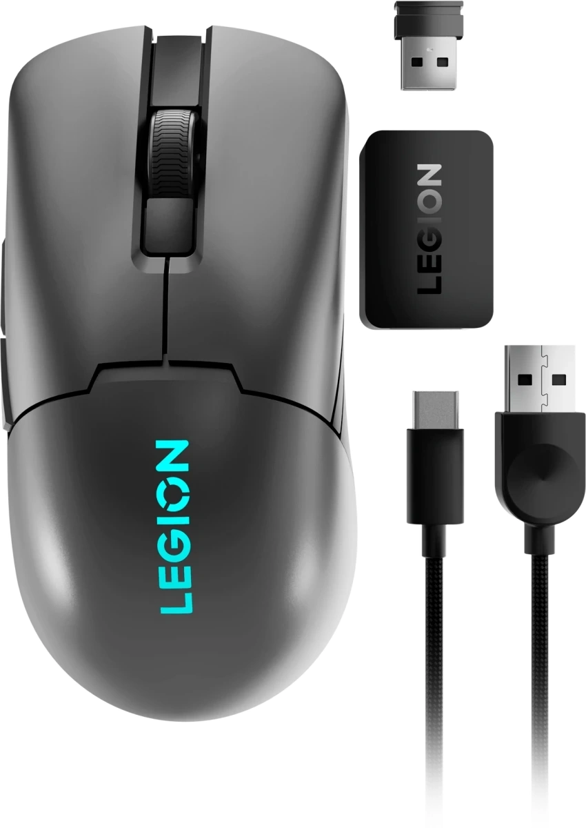 Мышь Lenovo Legion M600s Wireless Gaming темно-серый оптическая 19000dpi беспров. BT/Radio USB (GY51H47354) Мышь Lenovo Legion M600s Wireless Gaming темно-серый оптическая 19000dpi беспров. BT/Radio USB (GY51H47354)