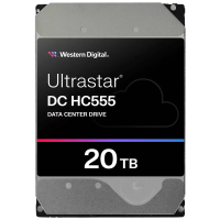 Жесткий диск Western Digital Ultrastar DC HС555 HDD 3.5" SATA 20TB, 7200 rpm, 512MB buffer, 512e, 1 year