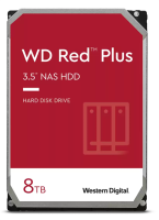 Жесткий диск Western Digital Red Plus NAS HDD 3.5" SATA 8TB, 5640 rpm, 256MB buffer, CMR, WD80EFPX, 1 year