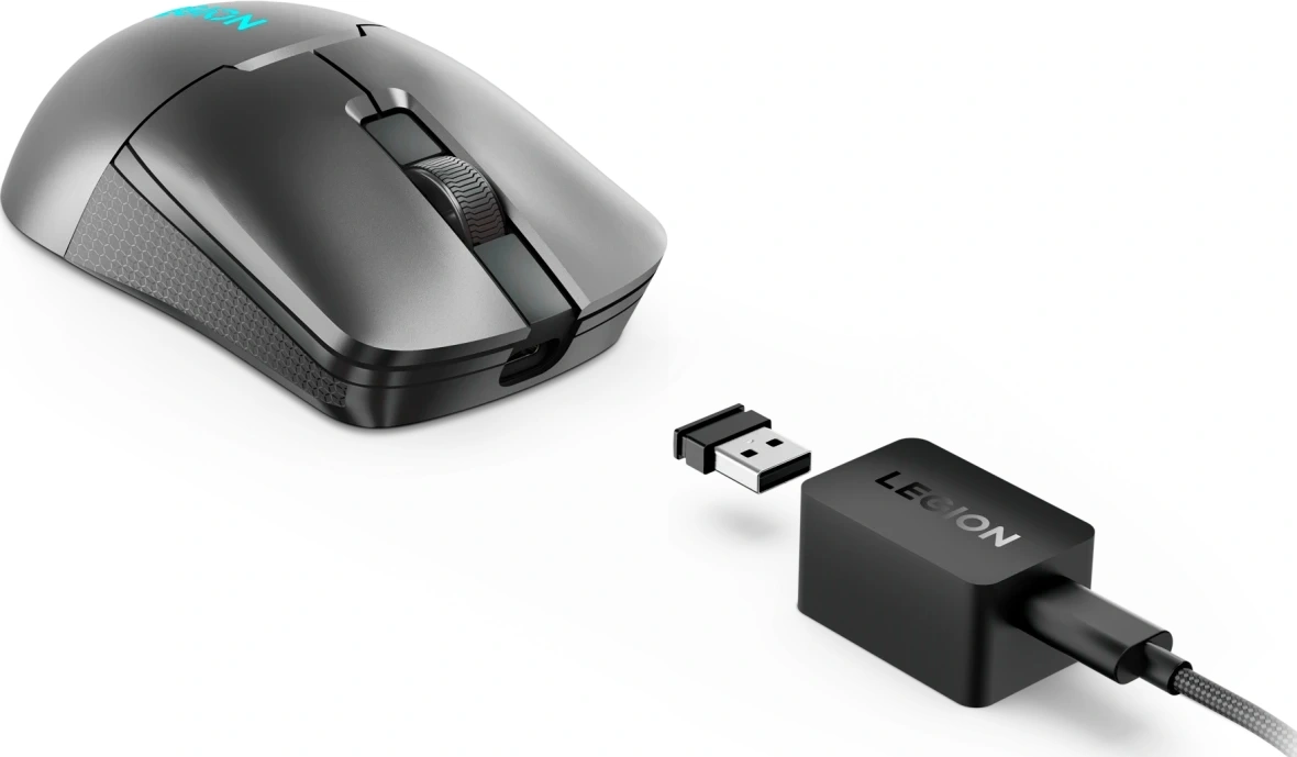 Мышь Lenovo Legion M600s Qi Wireless Gaming темно-серый оптическая 19000dpi беспров. BT/Radio USB (GY51H47355) Мышь Lenovo Legion M600s Qi Wireless Gaming темно-серый оптическая 19000dpi беспров. BT/Radio USB (GY51H47355)