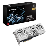 Видеокарта Acer RX9070XT PREDATOR BIFROST WHITE OC 16GB GDDR6 256bit 3xDP HDMI 3FAN RTL