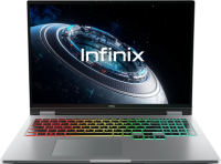 Ноутбук Infinix GTBook GL614 Intel Core i5-13420H/16Gb/SSD512Gb/RTX5060 8Gb (90W)/16"/IPS/WQXGA/2560x1600/120Hz/NoOS/Silver/1.99kg (71005000135)