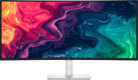Монитор Dell 34"    S3425DW Curved S/BK(VA;21:9;3440x1440x120Hz;300cd/m2;3000:1;1ms;1,07bill;178/178;2xHDMI2.2;2xUSB-C,2xUSB;Spk 10W;HAS;Tilt;Swiv;VESA)