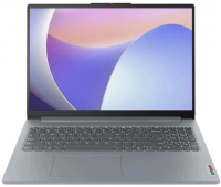 Ноутбук Lenovo IdeaPad Slim 3 15IRU8 Intel Core i3-1315U/8Gb (soldered D5)/SSD256Gb/UMA/15.6"/TN/FHD/1920x1080/60Hz/NoOS/Grey/1.62kg