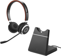 Компьютерная гарнитура Jabra Evolve 65 SE. Link380a MS Stereo Stand