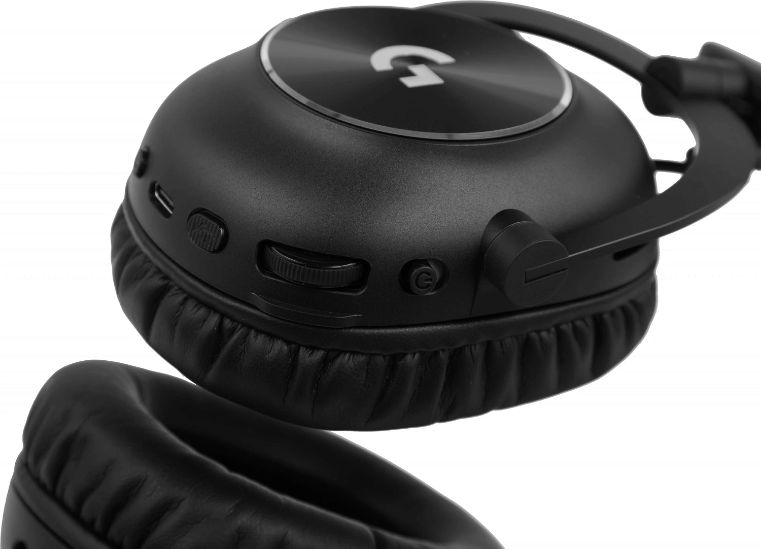 Наушники с микрофоном Logitech G Pro X 2 Lightspeed черный накладные BT оголовье (981-001264)