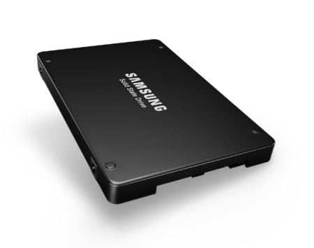 Твердотельный накопитель Samsung Enterprise SSD, 2.5"(SFF), PM1643a, 7680GB, SAS, 12Gb/s, R2100/W2000Mb/s, IOPS(R4K) 400K/90K, MTBF 2M, 1DWPD/5Y, OEM (analog MZILS7T6HMLS/MZILT7T6HMLA-00007)