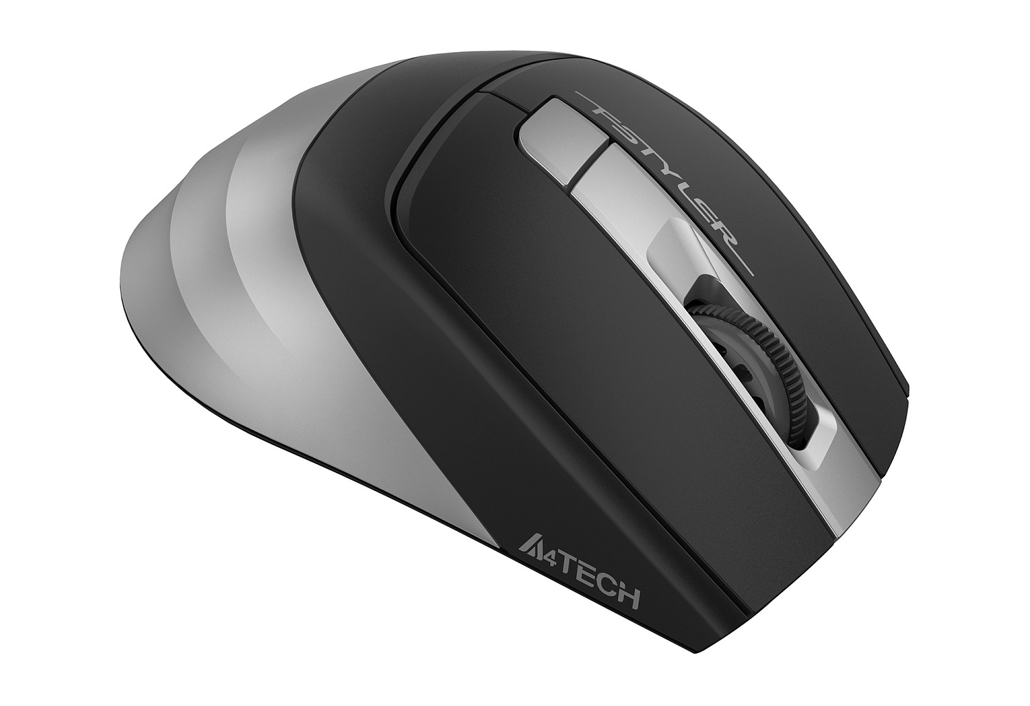 Мышь A4Tech Fstyler FG35 серый/черный оптическая (2000dpi) беспроводная USB (6but) Мышь A4Tech Fstyler FG35 серый/черный оптическая (2000dpi) беспроводная USB (6but)