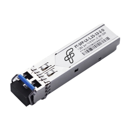 FT-SFP-LX-1.25-13-2-D Трансивер 1G, SFP, LC SMF 2km LX, 1310nm FP laser, Сделано в России (Реестр Минпромторга)