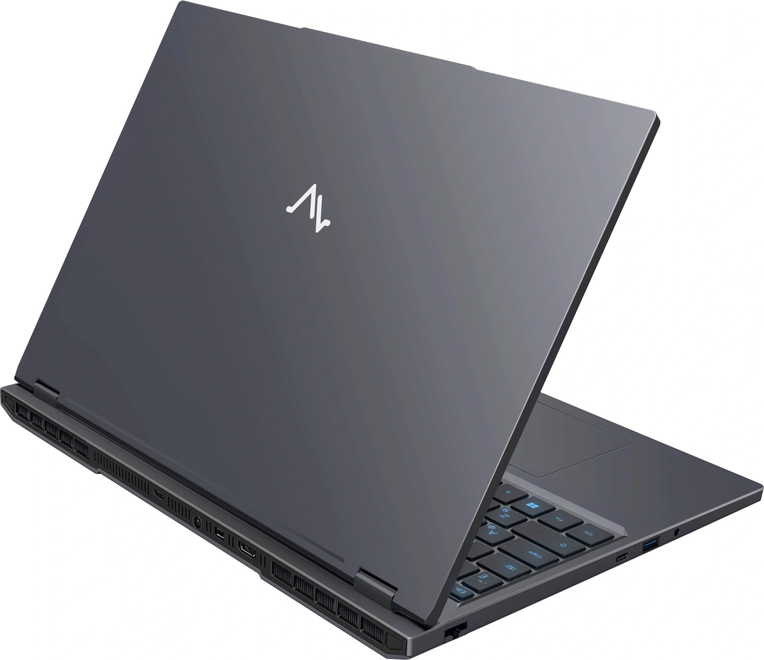 Ноутбук Maibenben X16F-R98957T Ryzen 9 8940HX 32Gb SSD1Tb NVIDIA GeForce RTX5070Ti 12Gb 16" IPS QHD+ (2560x1600) Windows 11 Home grey WiFi BT Cam (X16F-R98957T0JGRHG4E10)