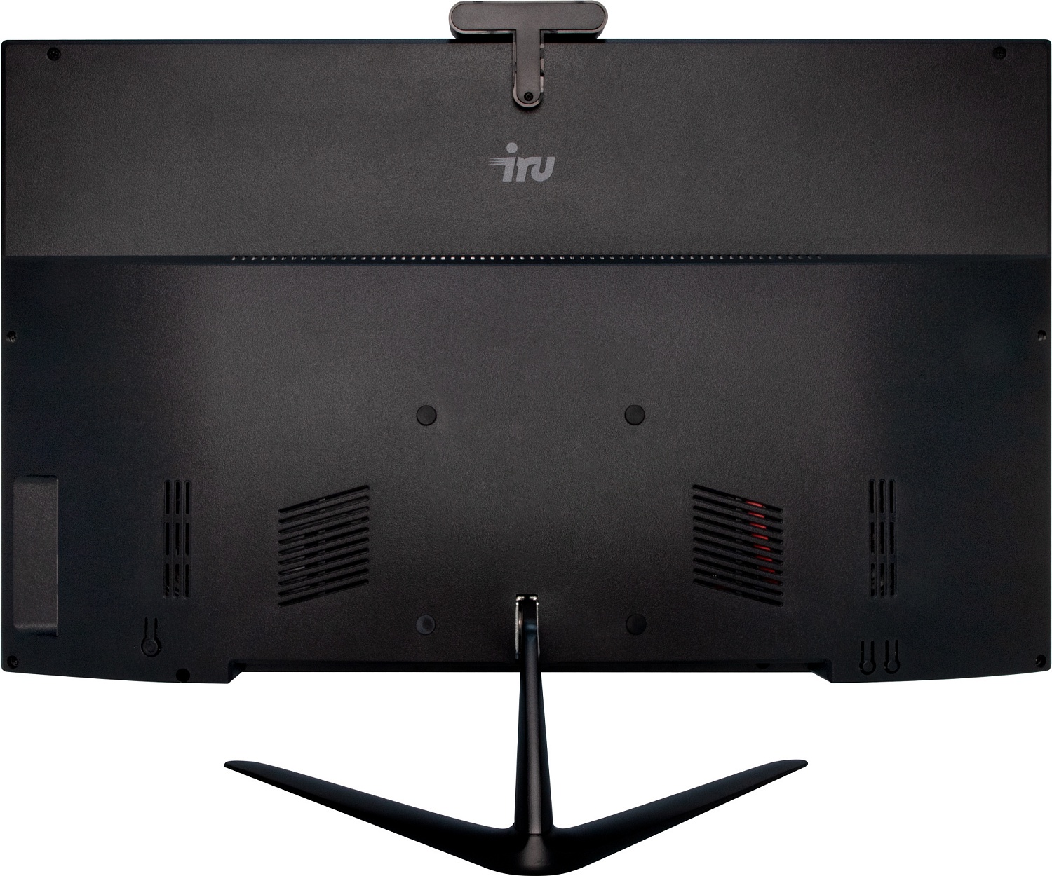 Моноблок IRU Агат 315 23.8" Full HD i5 10400 (2.9) 8Gb SSD256Gb UHDG 630 Free DOS GbitEth WiFi BT 120W клавиатура мышь Cam черный 1920x1080 (RUS)