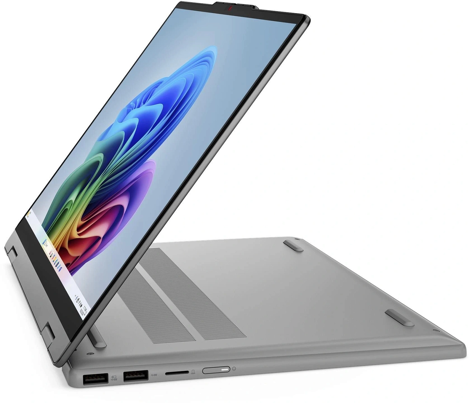 Ноутбук Lenovo IdeaPad 5 2-in-1 14AHP11 Ryzen 5 230 16Gb SSD512Gb AMD Radeon 760M 14" OLED Touch WUXGA (1920x1200) без ОС grey WiFi BT Cam (83UJ0016PS)