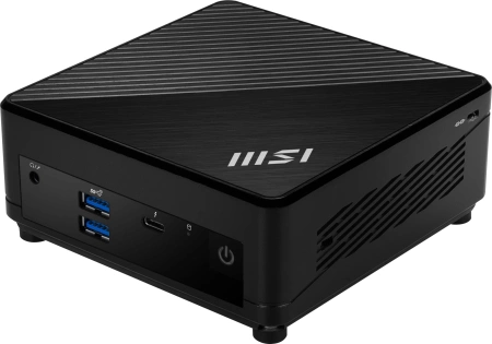 Неттоп MSI Cubi 5 12M-013RU i5 1235U (1.3) 16Gb SSD512Gb Iris Xe Windows 11 Professional GbitEth WiFi BT 120W черный (9S6-B0A811-298)