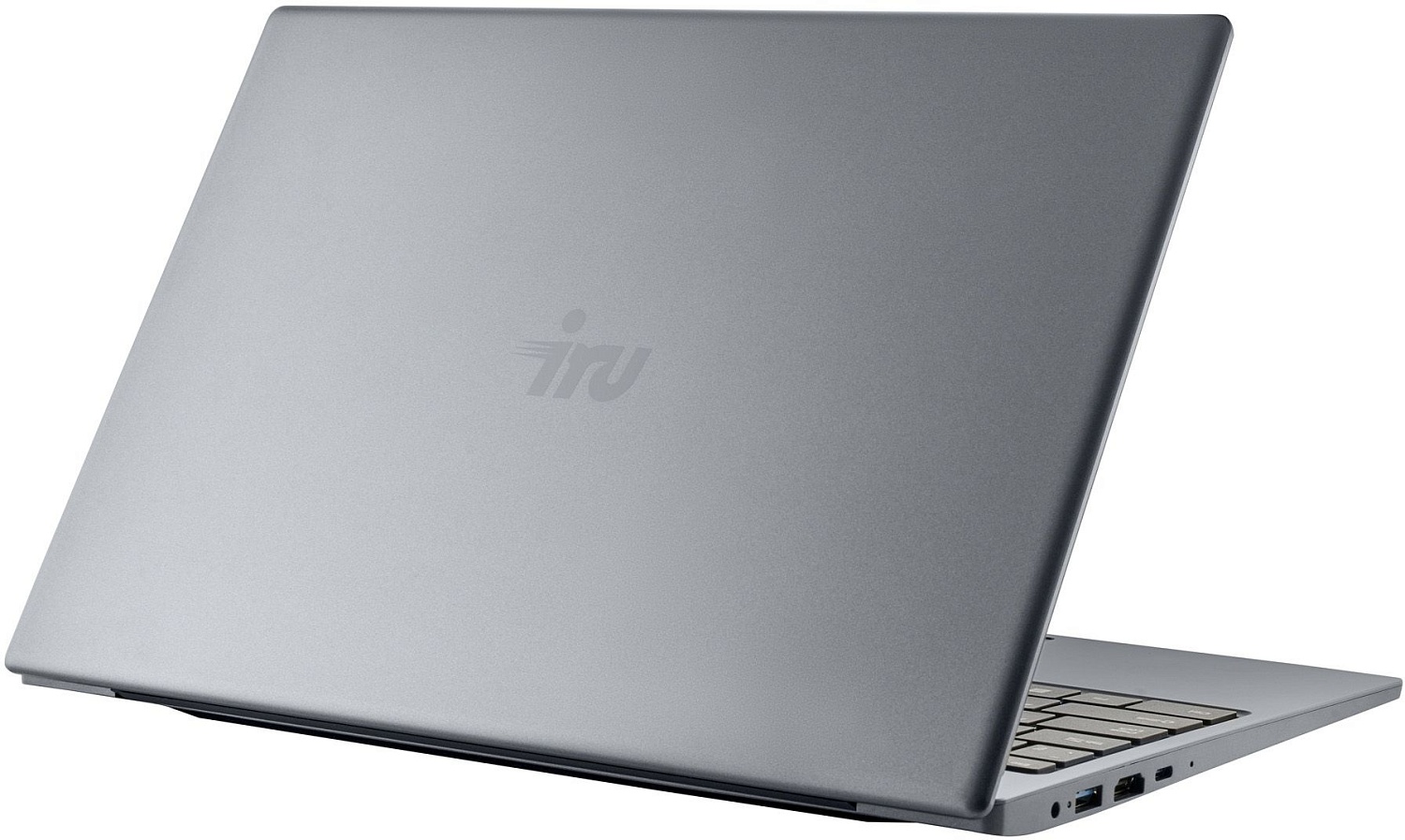 Ноутбук IRU Калибр 14TLH Core i3 1115G4 8Gb SSD512Gb Intel Iris Xe 14.1" IPS FHD (1920x1080) Free DOS grey WiFi BT Cam 4500mAh (1976591)